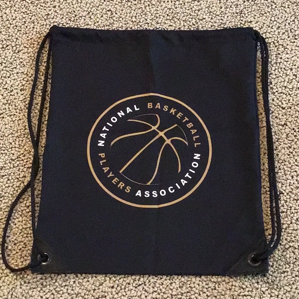 National Basketball Players Association Drawstring Bag
